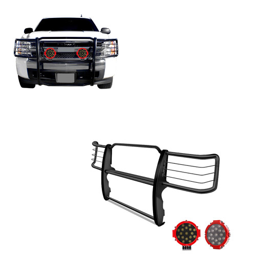 Black Horse Off Road Grille Guard Kit | GDRD 17GT27MA-PLR