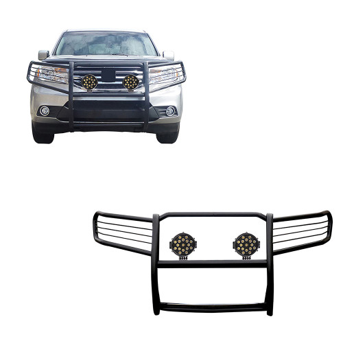 Black Horse Off Road Grille Guard Kit | GDRD 17H151400MA-PLB
