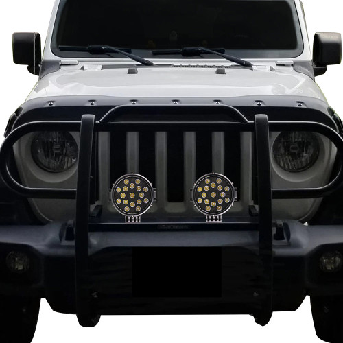 Black Horse Off Road Grille Guard Kit | GDRD 17JPJLMA-PLB