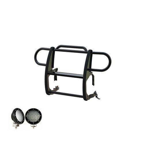 Black Horse Off Road Grille Guard Kit | GDRD 17JPJLMA-PLFB
