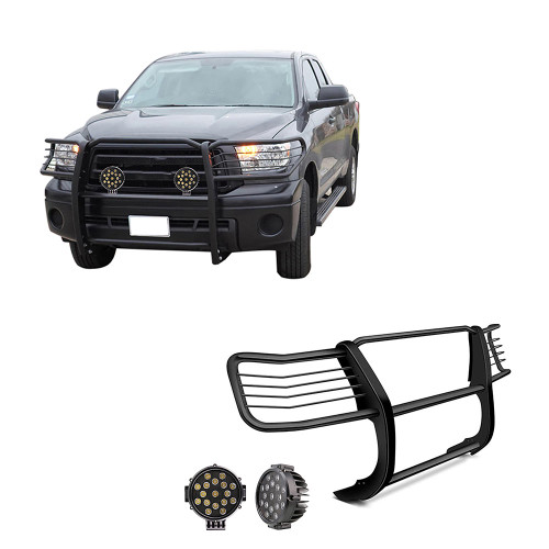 Black Horse Off Road Grille Guard Kit | GDRD 17TS27MA-PLB
