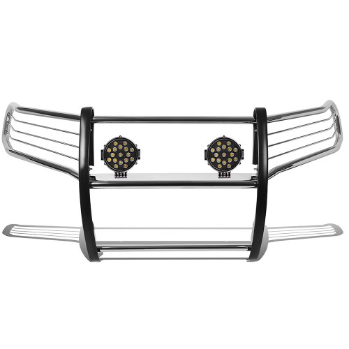 Black Horse Off Road Grille Guard Kit | GDRD 17TU31MSS-PLB