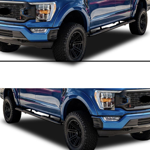 Black Horse Off Road Extreme Side Steps | GDRD 9BFRSCBK5OV-BN