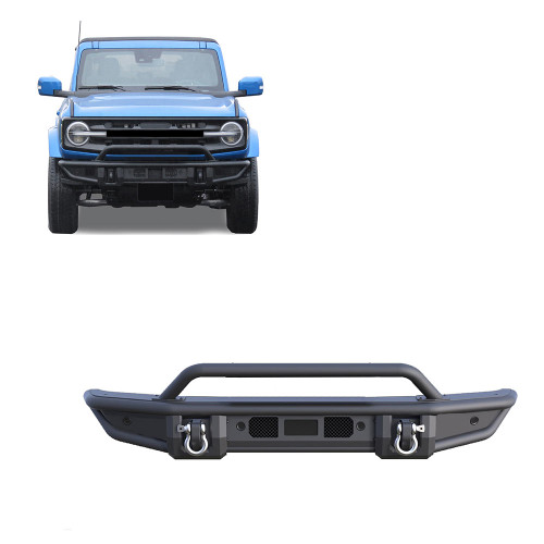 Black Horse Off Road Armour Tubular Light Duty Front Bumper | GDRD AFB-FB22LD