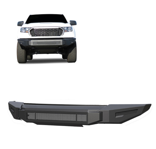 Black Horse Off Road Armour II Heavy Duty Modular Front Bumper-Bumper Only | GDRD AFB-FR19-BU