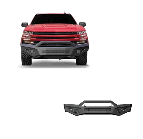 Black Horse Off Road Armour II Heavy Duty Front Bumper | GDRD AFB-SI19
