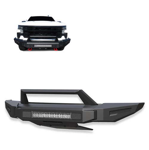 Black Horse Off Road Armour II Heavy Duty Modular Front Bumper Kit | GDRD AFB-SI23-K1