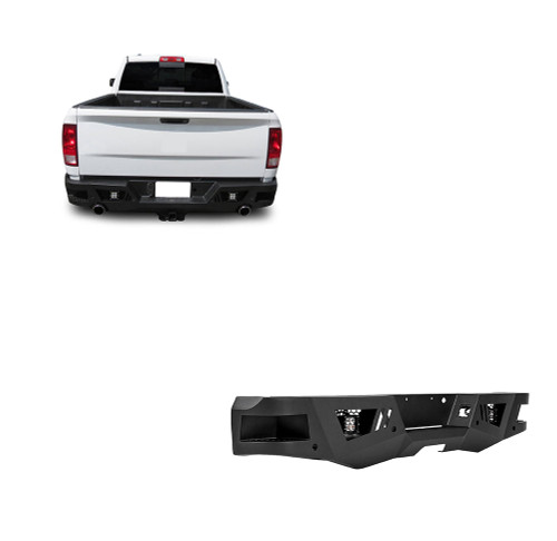Black Horse Off Road Armour Heavy Duty Rear Bumper Kit | GDRD ARB-RA20-KIT