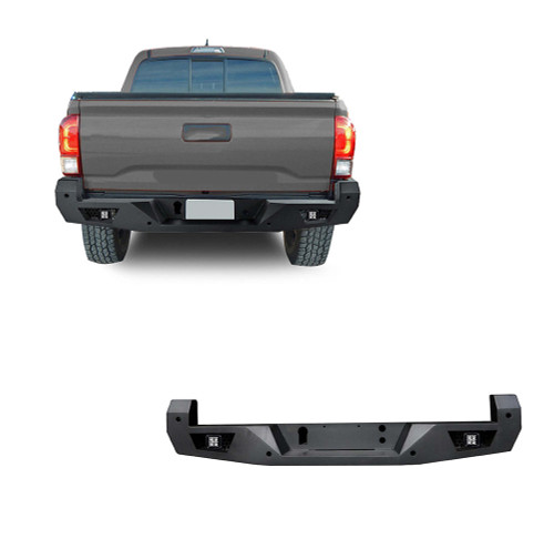 Black Horse Off Road Armour Heavy Duty Rear Bumper Kit | GDRD ARB-TA16-KIT