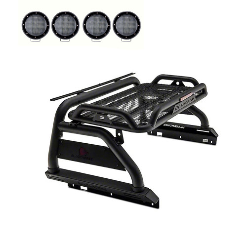 Black Horse Off Road Atlas Roll Bar Kit | GDRD ATRB5BK-PLFB
