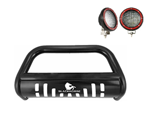 Black Horse Off Road Bull Bar Kit | GDRD BB150503A-SP-PLFR