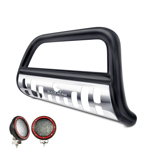 Black Horse Off Road Bull Bar Kit | GDRD CBBS-FOC2105SP-PLFR