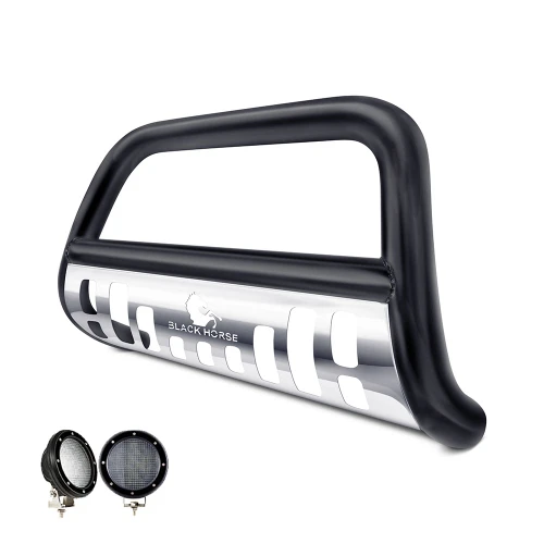 Black Horse Off Road Bull Bar Kit | GDRD CBBS-HOB3501SP-PLFB
