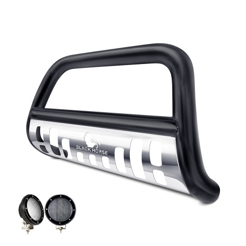 Black Horse Off Road Bull Bar Kit | GDRD CBBS-HYB6201SP-PLFB
