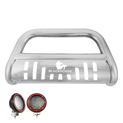 Black Horse Off Road Bull Bar Kit | GDRD CBS-TYF5207SP-PLFR