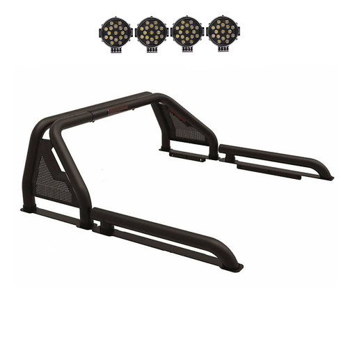 Black Horse Off Road Gladiator Roll Bar Kit | GDRD GLRB-05B-PLB
