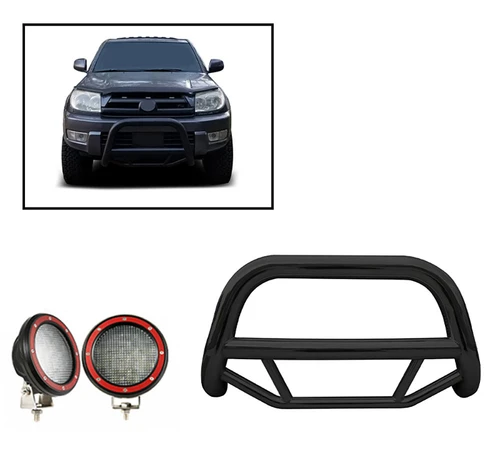 Black Horse Off Road Max Bull Bar Kit | GDRD MBB-TOF7007-PLFR