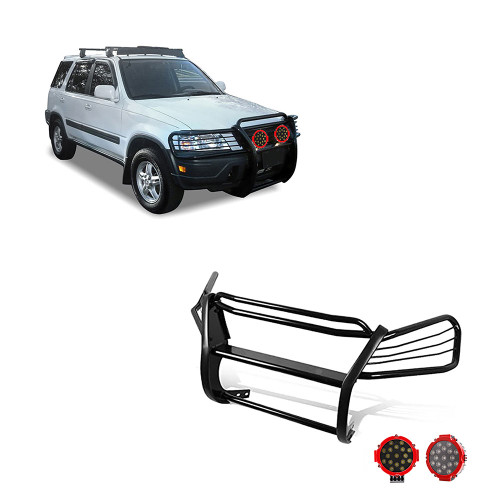 Black Horse Off Road Grille Guard Kit | GDRD PG24001MA-PLR