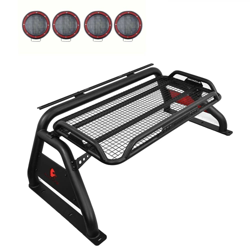 Black Horse Off Road Atlas Roll Bar Kit | GDRD RB-BA1B-PLFR