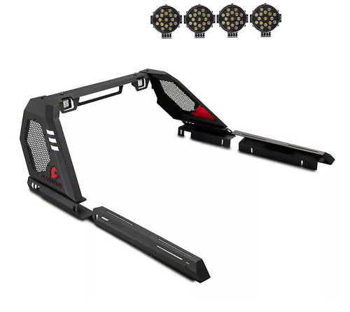 Black Horse Off Road Vigor Roll Bar Kit | GDRD VIRB08B-PLB