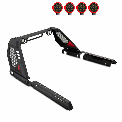 Black Horse Off Road Vigor Roll Bar Kit | GDRD VIRB09B-PLR
