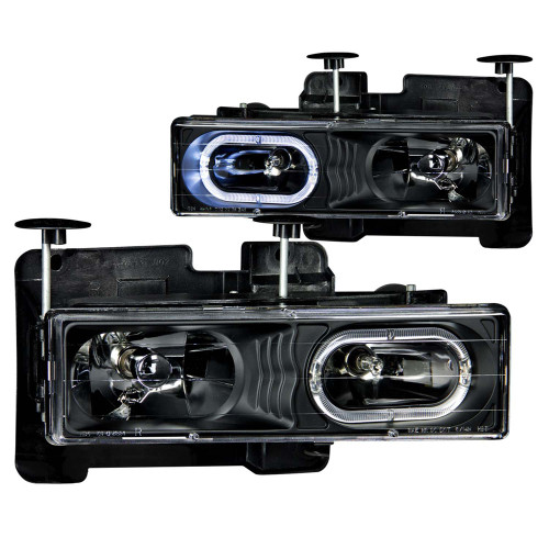 ANZO USA Crystal Headlight Set w/Halo | ZUKT 111007