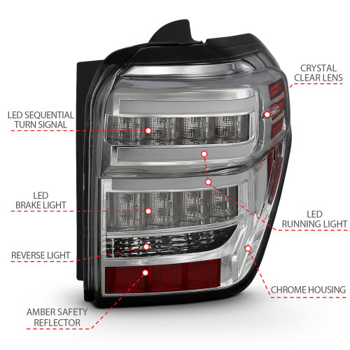 ANZO USA Tail Light Assembly | ZUKT 311313