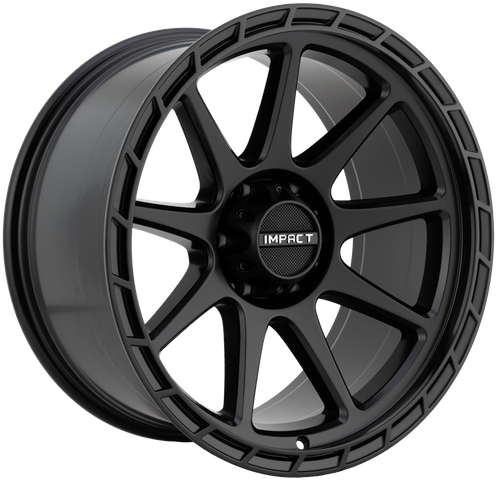 908 Rims Impact Off-Road 908 20x10 6x139.7 Satin Black -12mm Wheels