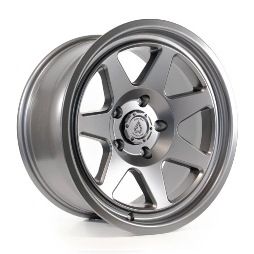 Arena A104 Ridge Wheel 17x8.5 5x127 Satin Gunmetal 0mm - BLOWOUT NO RETURNS