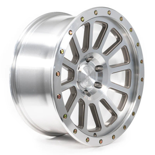 Arena A105 Ammo Wheel 20x9 6x135 Bright Machined w/ Zinc Bolts 0mm - BLOWOUT NO RETURNS ~