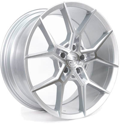 Select S102 Alpine Wheel 20x10.5 5x112 Brushed Gloss Silver 38mm | S102200544P3809
