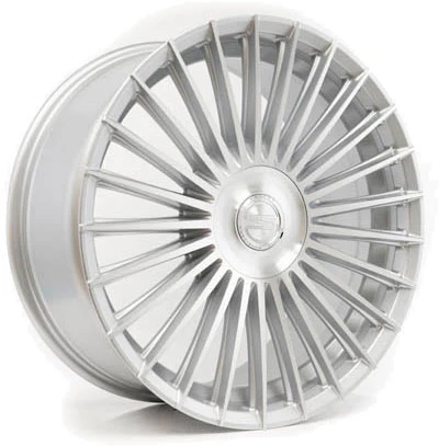 Select S103 Bristol Wheel 20x10.5 5x120 Gloss Silver Machined 38mm | S103200521P3819