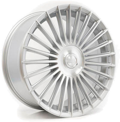 Select S103 Bristol Wheel 20x9 5x120 Gloss Silver Machined 38mm | S103209021P3819