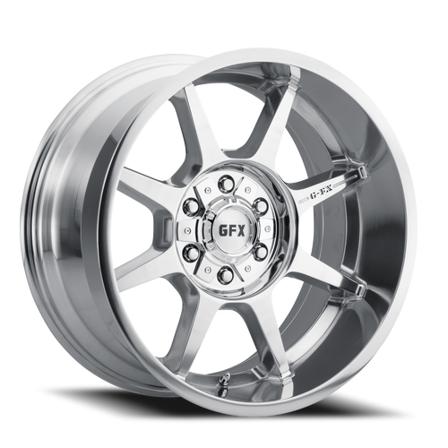 G-Fx Tr31 Wheels Rims 20x10 6x135 6x139.7 Polished -19mm | T31 210-6009N19 P