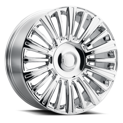 Vöxx Replica Es4 Wheels Rims 22x9 6x135 6x139.7 Chrome 28mm | ES4 229-6009-28 C