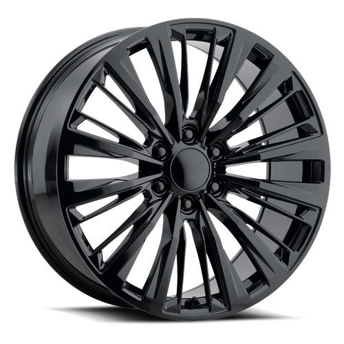 Vöxx Replica Es5 Wheels Rims 22x9 6x139.7 Gloss Black 28mm | ES5 229-6139-28 GB