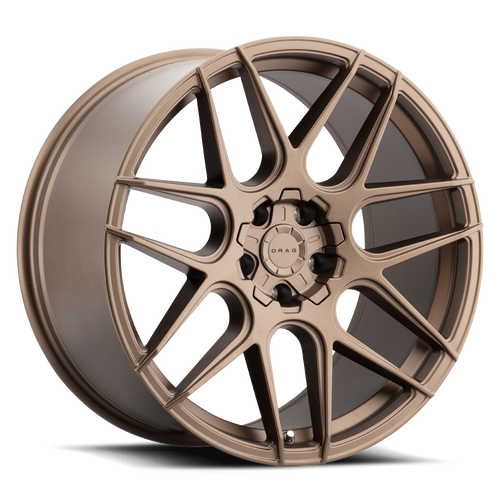Drag Dr87 Wheels Rims 17x7.5 5x100 5x114.3 Frozen Bronze 40mm | DR871775054073FBZ1