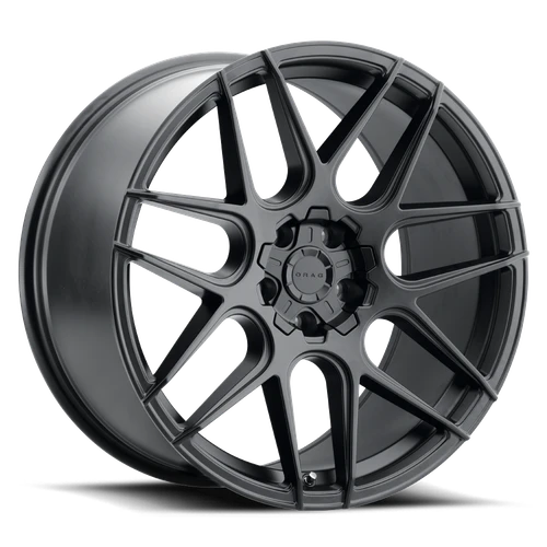 Drag Dr87 Wheels Rims 17x7.5 5x112 5x120 Flat Black 38mm | DR871775273872BF1