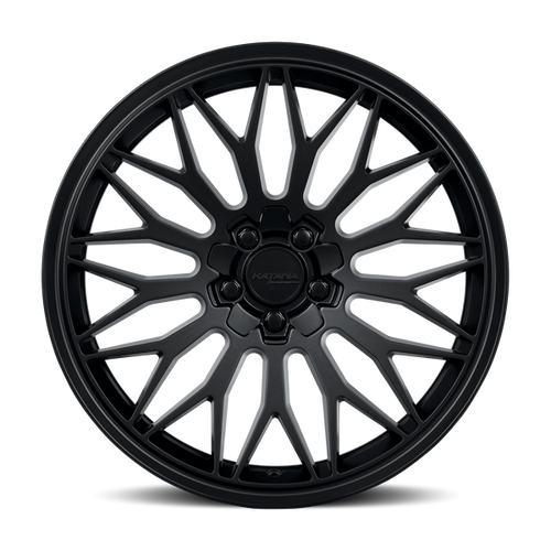 Katana Kr05 Wheel 17x7.5 5x108 & 5x114.3 Matte Black 40mm ^