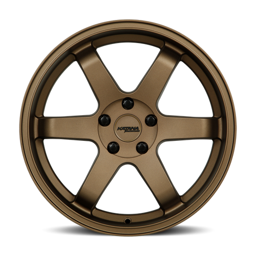 Katana Kr08 Wheel 18x8 5x108 Matte Bronze 40mm - FREE LUG NUTS INCLUDED!