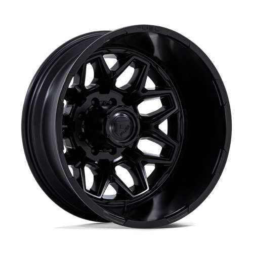 Fuel Dually D871 Flux  Wheels Rims 20x8.25 8x210 Blackout -201mm
