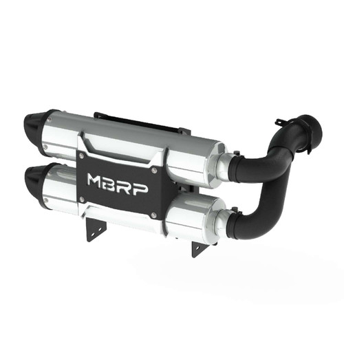 MBRP Performance Muffler. Spark Arrestors Included. Packed Muffler. | BKSJ AT-9208PT