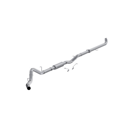 MBRP 4in. Downpipe-Back. Single Side Exit. AL | BKSJ S6005P