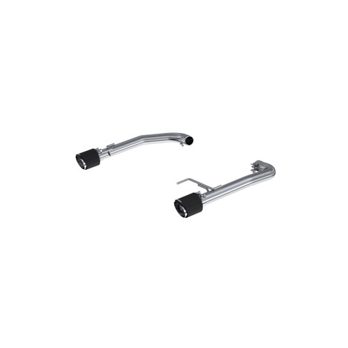 MBRP 2.5in. Axle-Back. Dual Split Rear Exit. T304. CF | BKSJ S72473CF