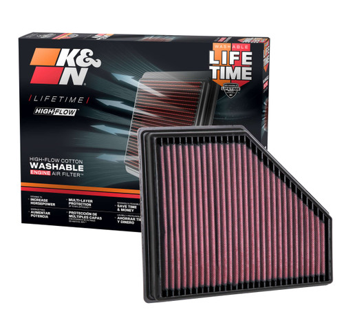 K&N Replacement Air Filter | BBWQ 33-3136