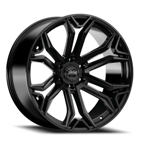 Torque Tw436C Recluse Wheels Rims 22x10 6x139.7 Satin Black -18mm | TW436C-22108404-18