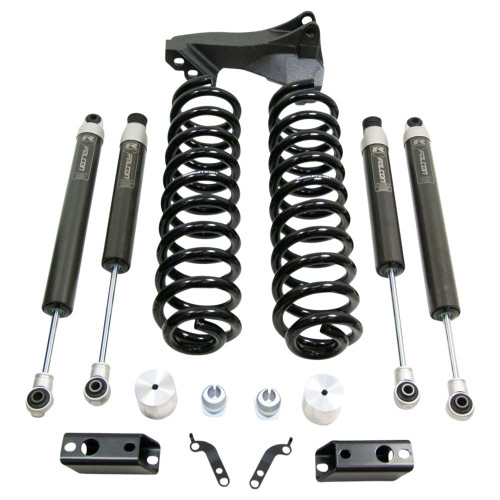 ReadyLift 2.5" Coil Spring Front Lift Kit W/Falcon 1.1 Monotube Shocks Front/Rear - Ford Super Duty Diesel 4WD 2020-2023 | BKMQ 46-20253