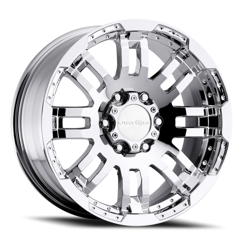Vision Warrior 375 Wheel 20x9 6x139.7 Chrome 18mm | 375-2983C18