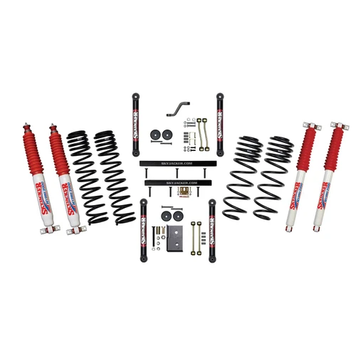 Skyjacker 4in. DR/LT KIT 03-06 TJ W/HYD | BHNG TJ403BPHLT