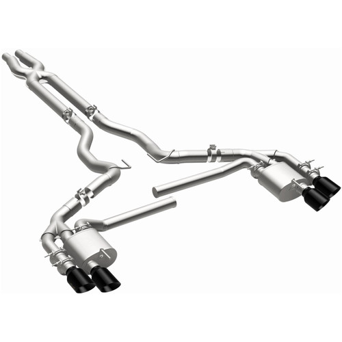 Magnaflow Performance Exhaust Magnaflow NEO Series Black Chrome Tips Cat-Back System | FBHB 19579